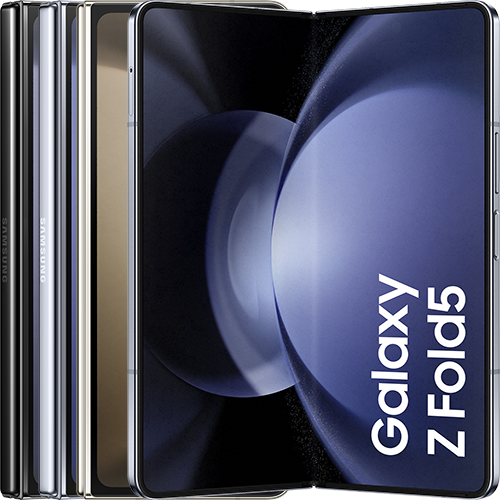 Aktionsgerät Samsung Galaxy Z Fold 5 in verschiedenen Ansichten
