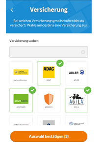 Screenshot Schutzklick-Versicherung