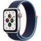 Apple Watch SE (2021) Aluminiumgehäuse silber, Sport Loop dunkelmarine Galerie