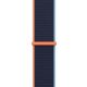Apple Watch SE (2021) Aluminiumgehäuse silber, Sport Loop dunkelmarine Galerie