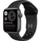 Apple Watch SE (2021) Aluminiumgehäuse space grau, Nike Sportarmband anthrazit/schwarz Galerie