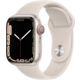Apple Watch Series 7 Aluminiumgehäuse polarstern, Sportarmband polarstern Galerie