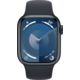 Apple Watch Series 9 Aluminiumgehäuse mitternacht, Sportarmband mitternacht Galerie