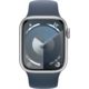 Apple Watch Series 9 Aluminiumgehäuse silber, Sportarmband sturmblau