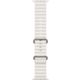 Apple Watch Ultra 2 Titangehäuse, Ocean Armband weiß Galerie