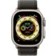 Apple Watch Ultra Titangehäuse, Trail Loop schwarz/grau Galerie