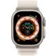 Apple Watch Ultra Titangehäuse, Alpine Loop polarstern