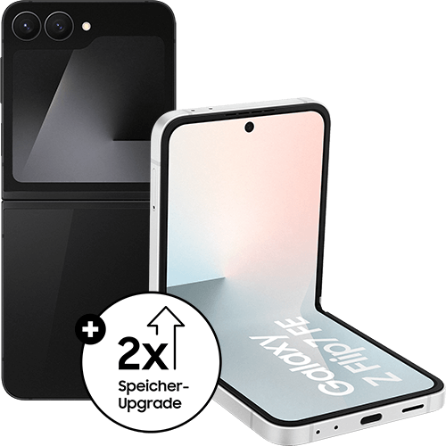 Samsung Galaxy Z Flip 7 FE in verschiedenen Ansichten