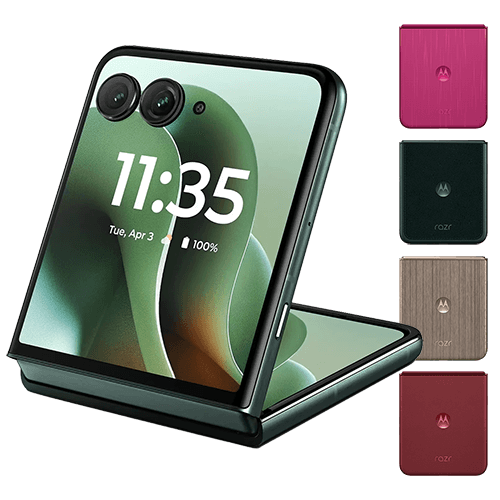 Motorola RAZR 60 Ultra in verschiedenen Ansichten