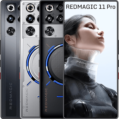 Nubia Redmagic 11 Pro in verschiedenen Ansichten