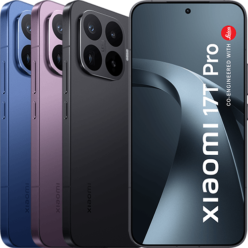 Xiaomi 17T Pro in verschiedenen Ansichten