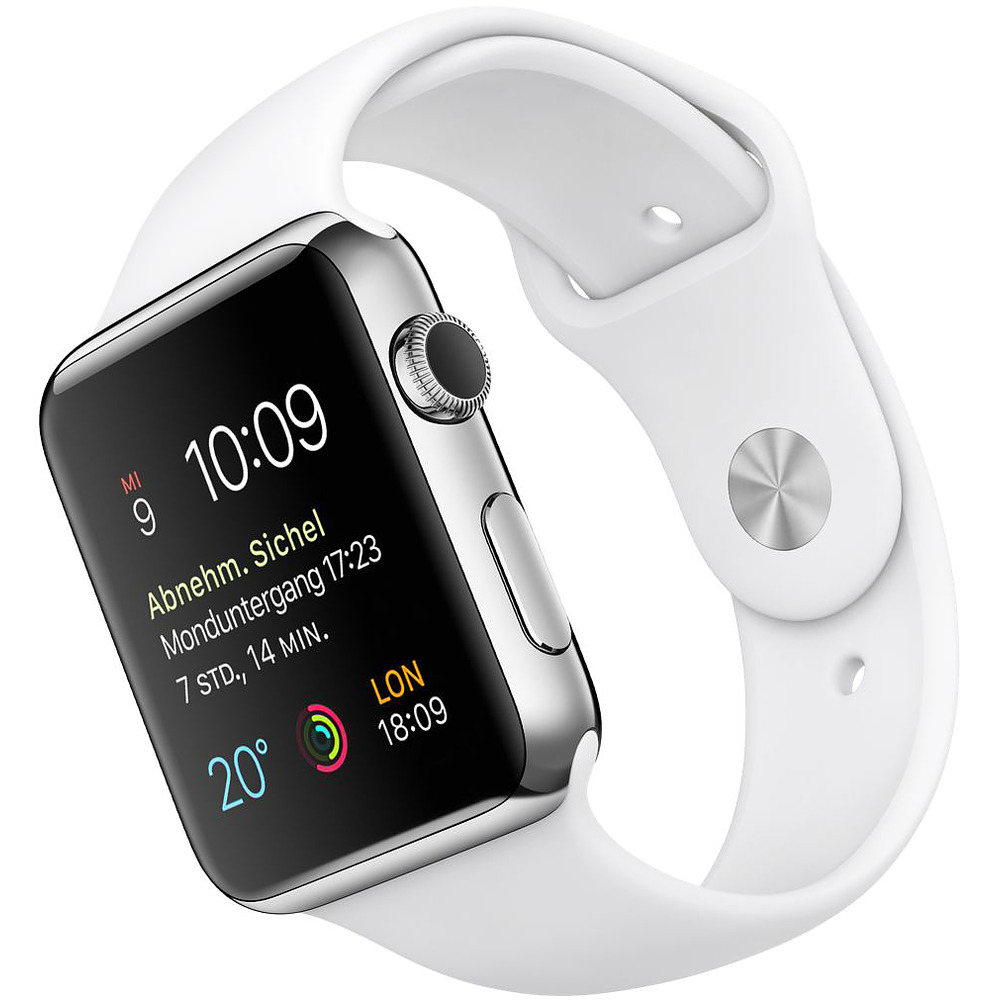 apple watch 42 edelstahl