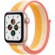 Apple Watch SE 2021 Aluminiumgehäuse gold, Sport Loop indischgelb/weiß Galerie