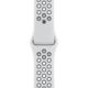 Apple Watch SE 2021 Aluminiumgehäuse silber, Nike Sportarmband pure platinum/schwarz Galerie