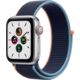 Apple Watch SE (2021) Aluminiumgehäuse silber, Sport Loop dunkelmarine Galerie