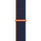 Apple Watch SE (2021) Aluminiumgehäuse silber, Sport Loop dunkelmarine Galerie