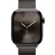 Apple Watch Series 10 Titangehäuse schiefer, Milanaise Armband schiefer Galerie