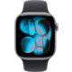 Apple Watch Series 11 Aluminiumgehäuse Space Grau, Sportarmband Schwarz Galerie