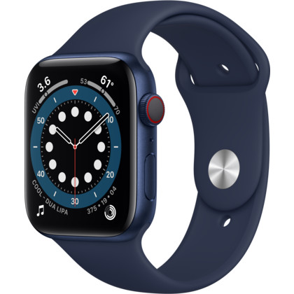 Apple Watch Series 6 44 mm LTE mit Vertrag Telekom, Vodafone, congstar,  otelo, mobilcom-debitel Telefonica, yourfone Vertragsverlängerung
