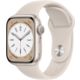 Apple Watch Series 8 Aluminiumgehäuse polarstern, Sportarmband polarstern Galerie