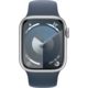 Apple Watch Series 9 Aluminiumgehäuse silber, Sportarmband sturmblau Galerie