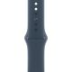 Apple Watch Series 9 Aluminiumgehäuse silber, Sportarmband sturmblau Galerie