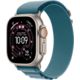 Apple Watch Ultra 3 Titangehäuse Natur, Alpine Loop Hellblau Galerie