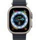 Apple Watch Ultra Titangehäuse, Ocean Armband mitternacht