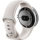 Google Pixel Watch Edelstahlgehäuse Polished Silver, Sportarmband chalk Galerie