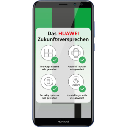 Huawei mate 10 lite 64gb aurora blue dual sim