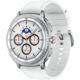 Samsung Galaxy Watch 8 Classic Gehäuse white, Hybrid Band white Galerie