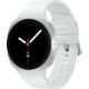 Samsung Galaxy Watch 8 Gehäuse silver, Sport Band white Galerie