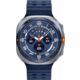Samsung Galaxy Watch Ultra (2025) Gehäuse Titanium blue, Marine Band blue