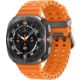 Samsung Galaxy Watch Ultra Gehäuse Titanium Gray, Marine Band Orange Galerie