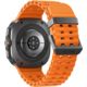 Samsung Galaxy Watch Ultra Gehäuse Titanium Gray, Marine Band Orange Galerie