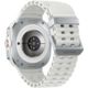 Samsung Galaxy Watch Ultra Gehäuse Titanium White, Marine Band White Galerie
