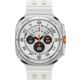 Samsung Galaxy Watch Ultra Gehäuse Titanium White, Marine Band White