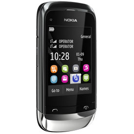 Nokia C2-06 Touch and Type – günstiges Dual-Sim-Handy mit Touchscreen