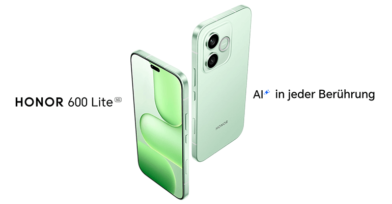 Honor 600 Lite: Schlankes Design trifft auf starke Akkuleistung