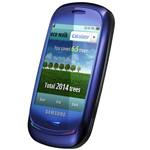 Samsung S7550 Blue Earth: Touchscreen-Handy unterstützt den Umweltschutz