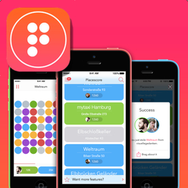 App-Tipp: Placescore – Mit 3 Punkten zur Weltherrschaft