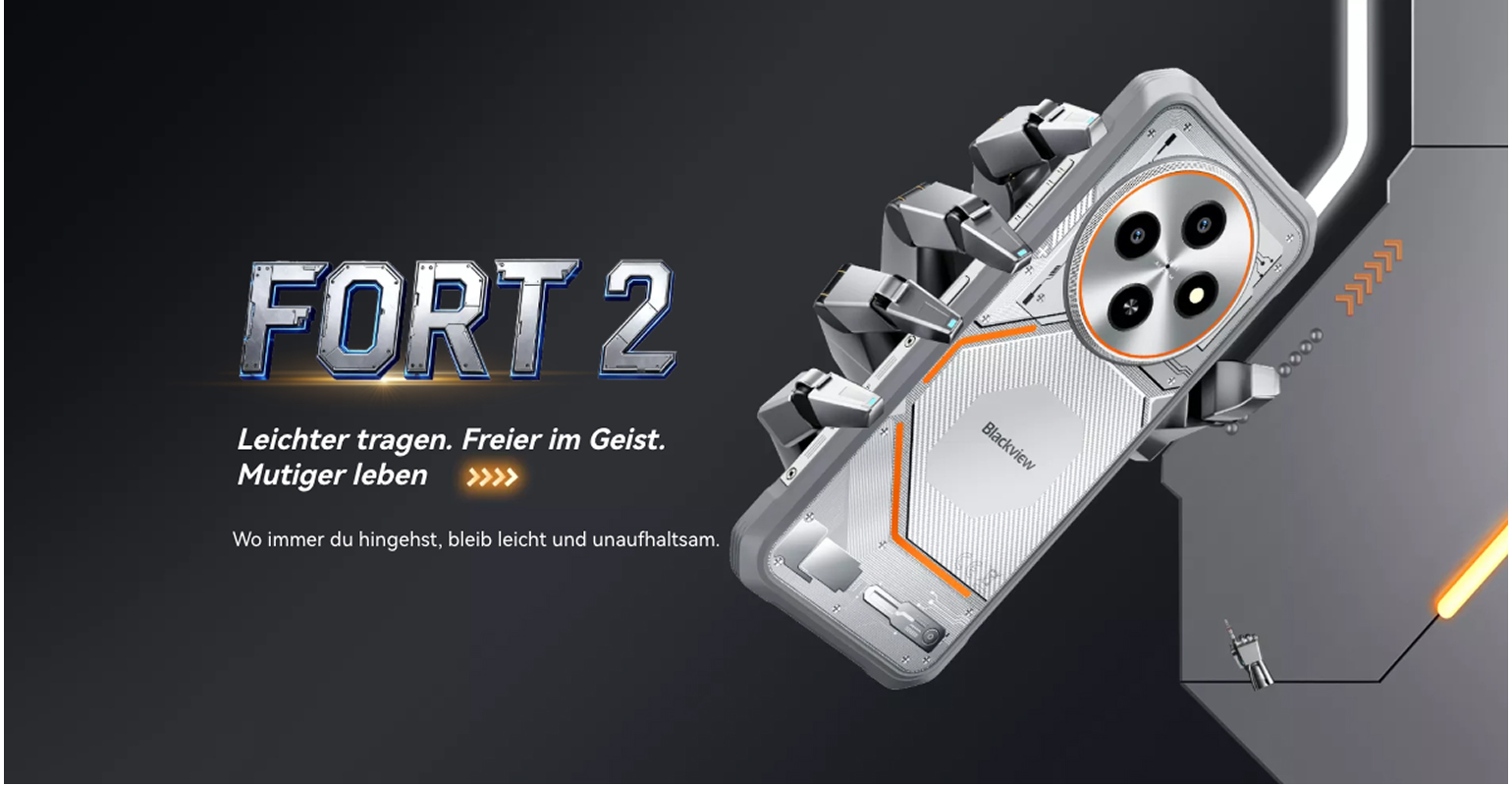 Was bietet das Blackview FORT 2 als robustes Outdoor-Smartphone?
