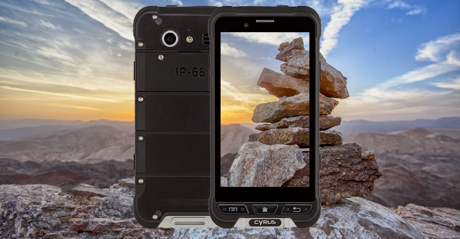 Cyrus CS35: 4.7 Zoll Androide kombiniert Outdoor-Funktionen mit Top-Smartphone-Eigenschaften