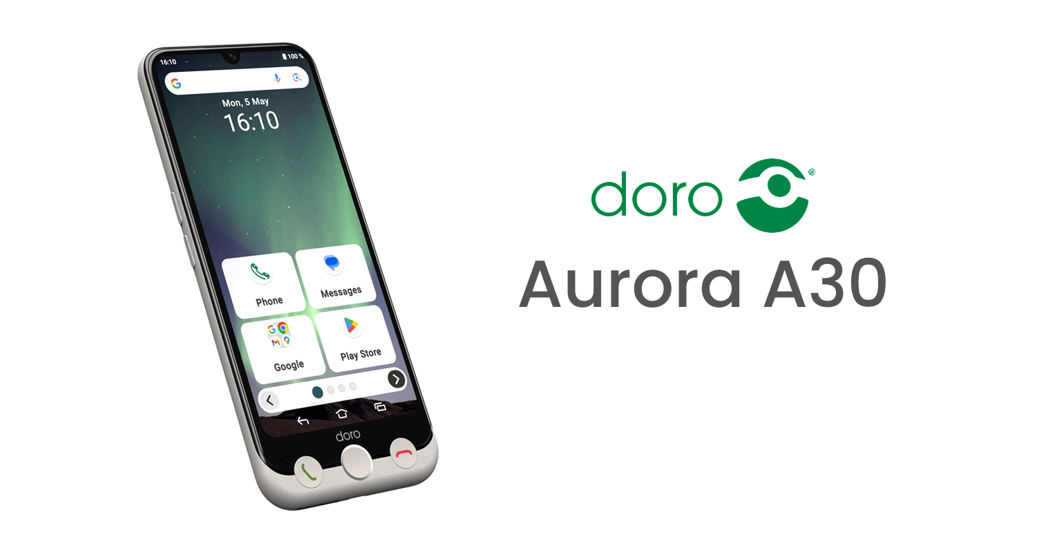 Doro Aurora A30: Einfaches Smartphone mit großen Vorteilen