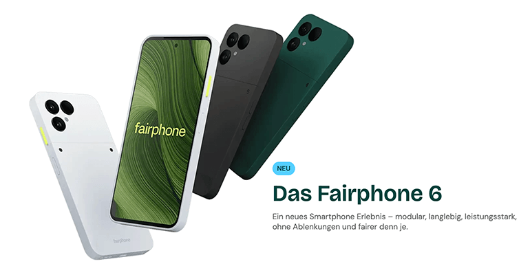 Fairphone 6: Modularer Alleskönner mit toller Ausstattung und langem Update-Support