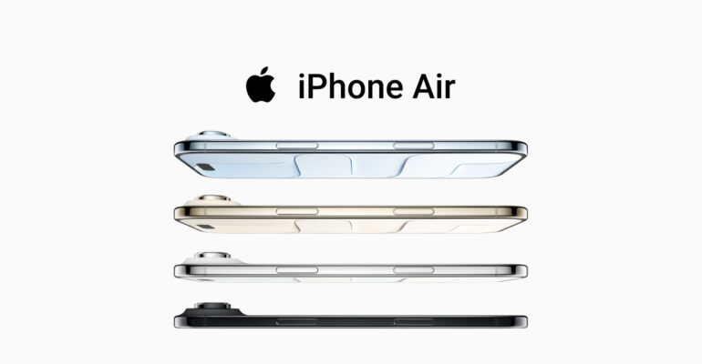 iPhone Air: Das dünnste iPhone aller Zeiten mit starker Leistung