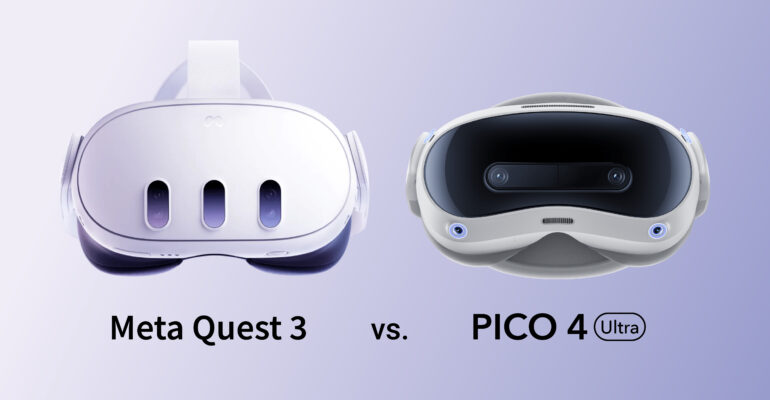 Zwei Top-VR-Headsets im Vergleich: Meta Quest 3 oder Pico 4 Ultra?