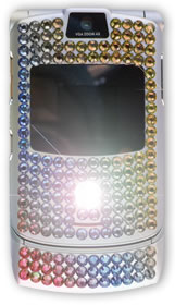 Kein Handy von der Stange: Motorola RAZR Swarovski