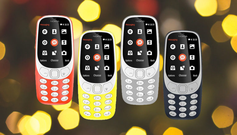 Nokia 3310 2017: Neuauflage des Handy-Klassikers zum Tiefpreis