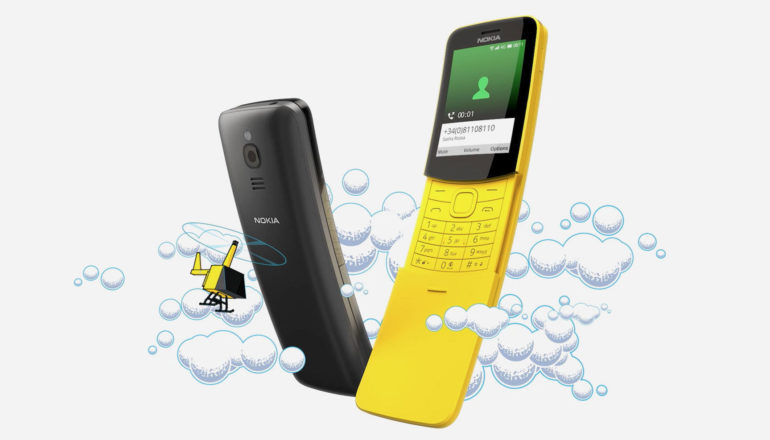 Eine wahre Legende ist zurück – das Slider-Handy Nokia 8110 4G